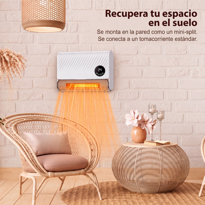 Calefactor Termostático CALOR O FRIO + MANDO A DISTANCIA